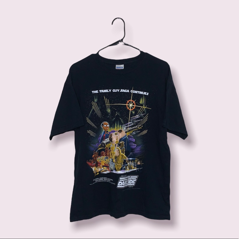 Y2K L Family Guy Star Wars T-Shirt